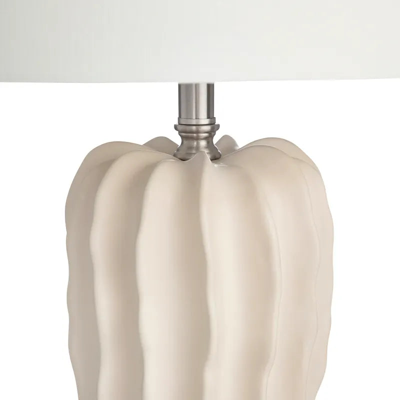 White Stone Dora Table Lamp