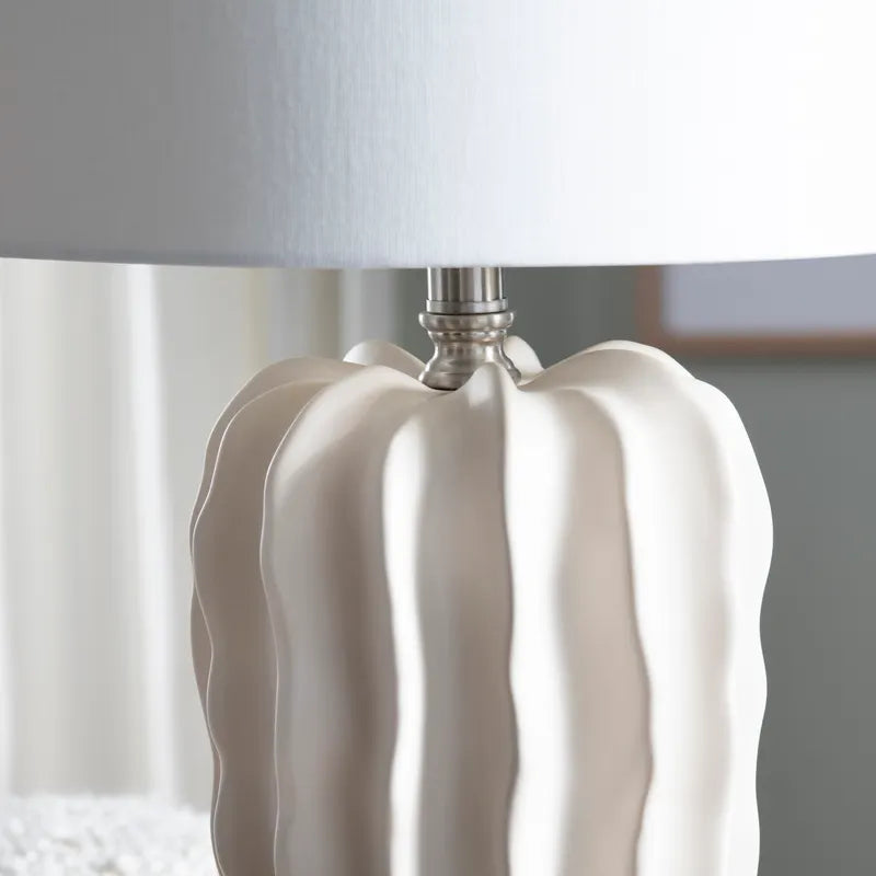 White Stone Dora Table Lamp