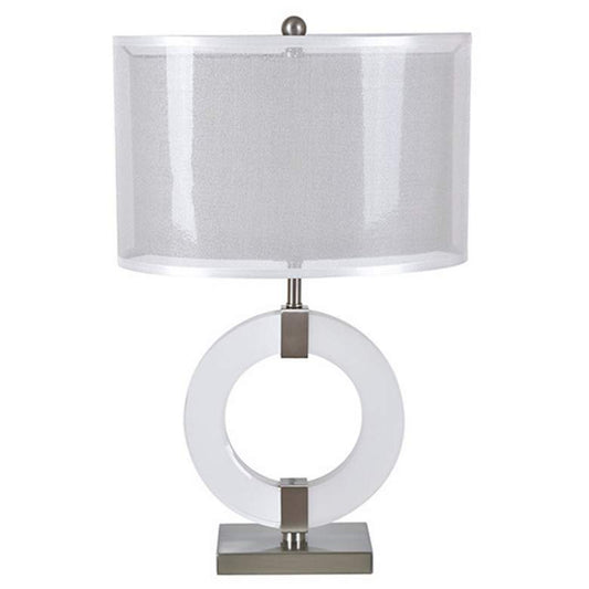 Astrid Crystal Ring Table Lamp