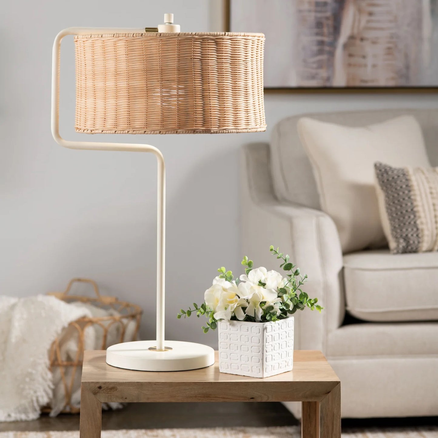 Wickertown Table Lamp