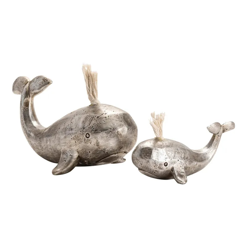 Set Of 2 Whales