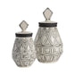 Geometrical Farm House Vase Set Of 2