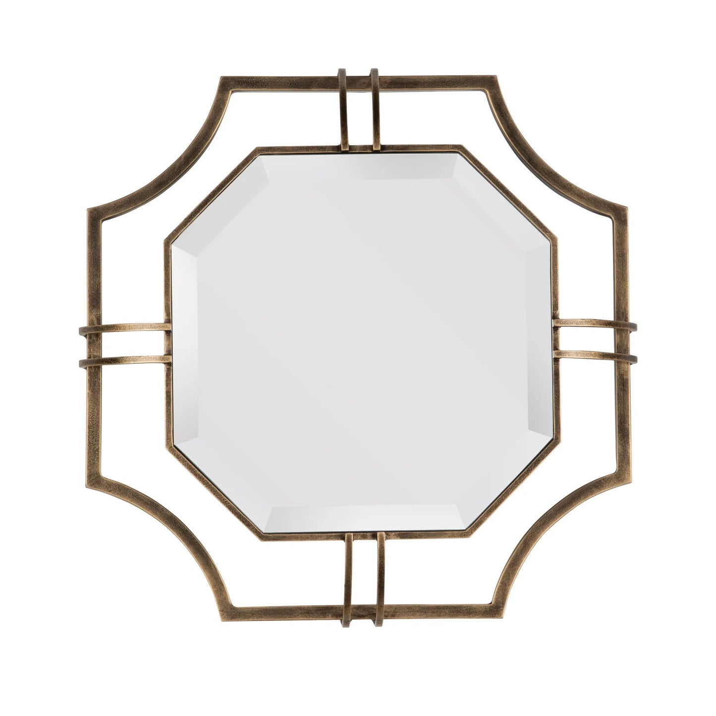 Henson Floating Octagonal Beveled Mirror