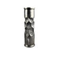 Dillard Sculpted and Hammered Candle Holder, Medium