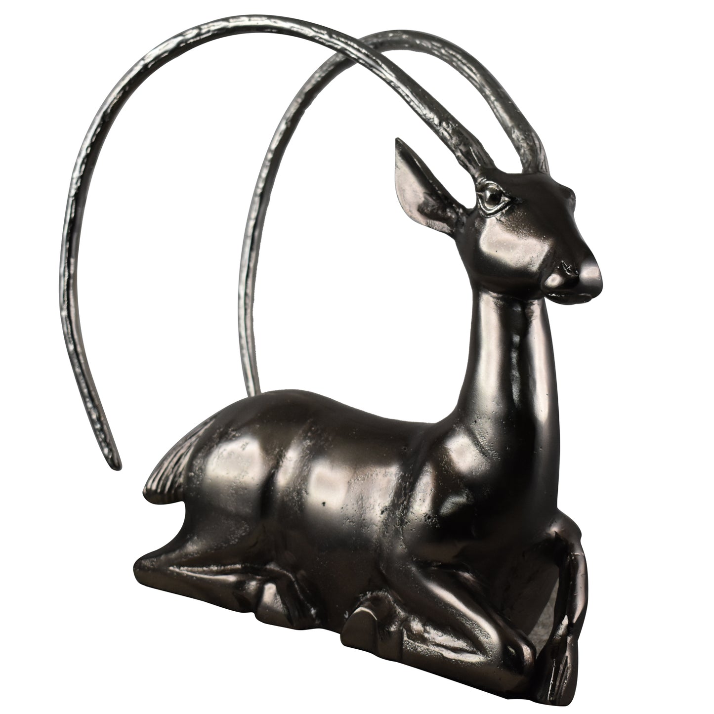 Gazelle Nickel Sculpture
