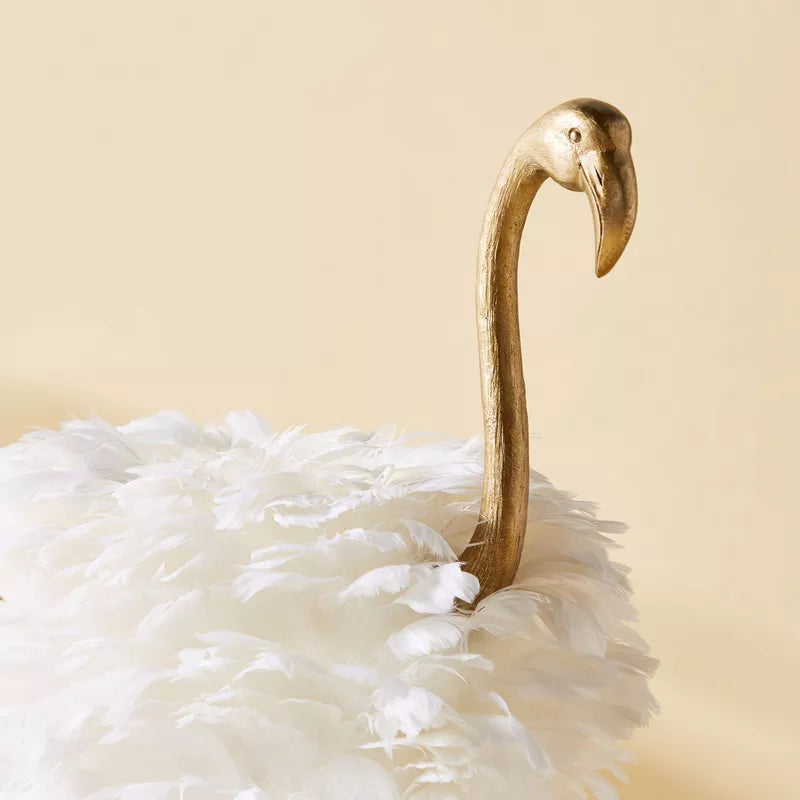 Charleston Gold Flamingo Lamp