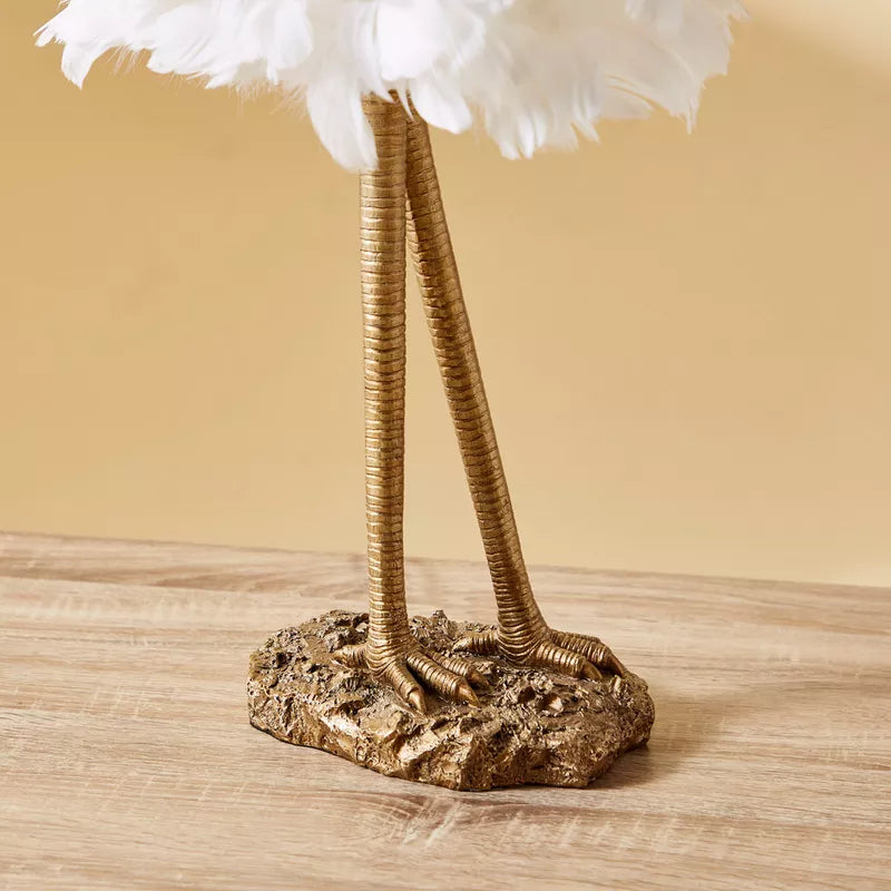 Charleston Gold Flamingo Lamp