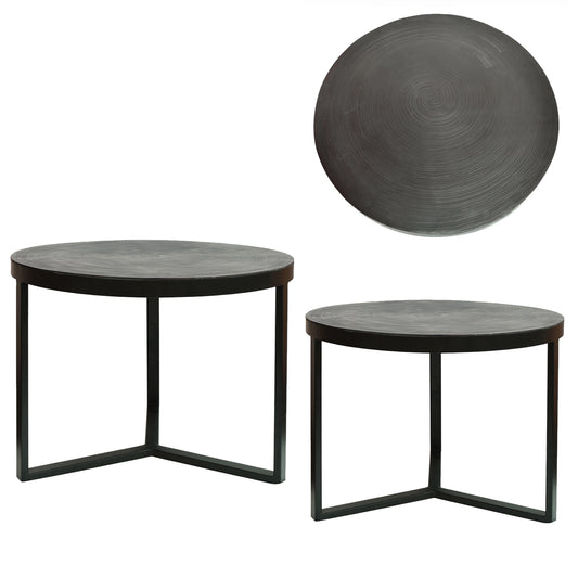 Argentum Bunching Table (Set Of 2)