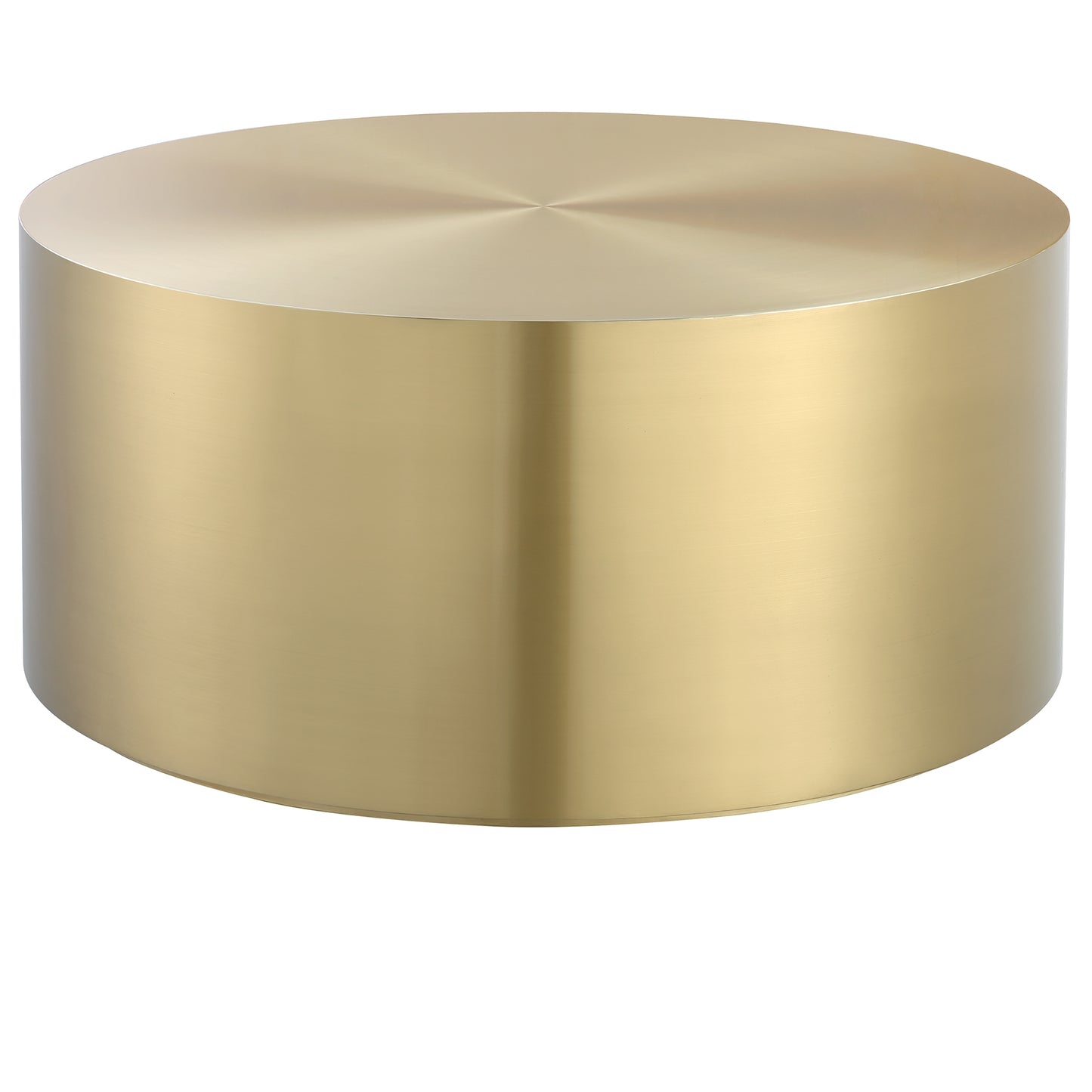 Gala Brass Drum Cocktail Table