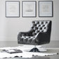 Finn Leather Swivel Chair