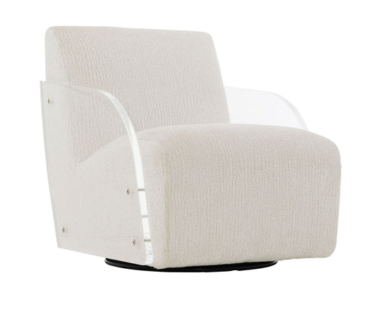 Perla Fabric Swivel Chair