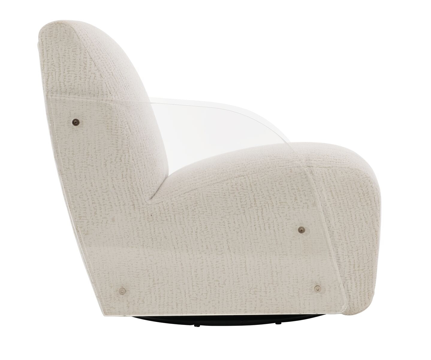 Perla Fabric Swivel Chair