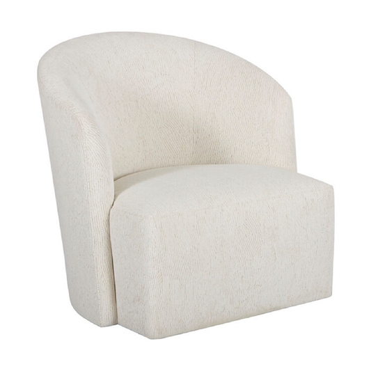 Bastion Swivel Chair, Pearl