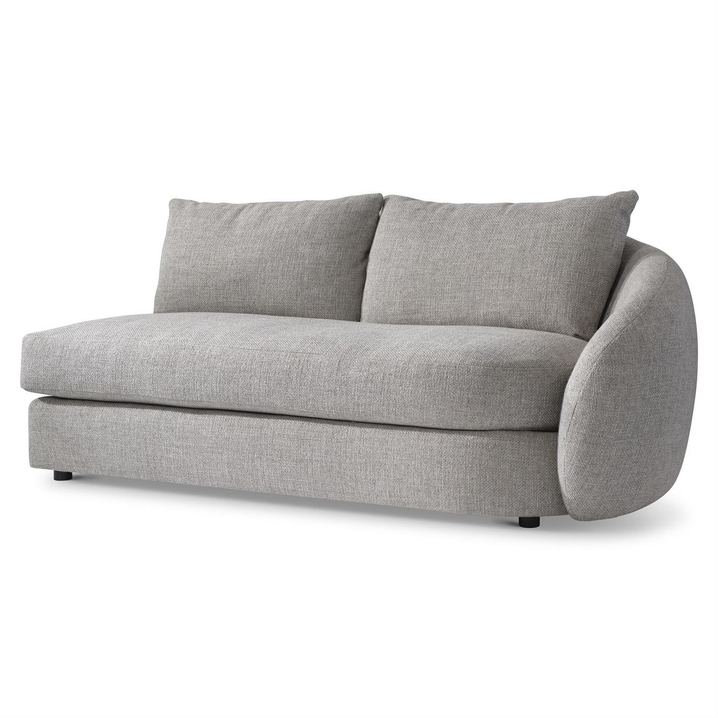 Moretti Fabric Right Arm Loveseat