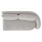 Moretti Fabric Right Arm Loveseat