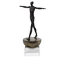 Man Finding Balance Sculpture