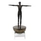 Woman Finding Balance Sculpture