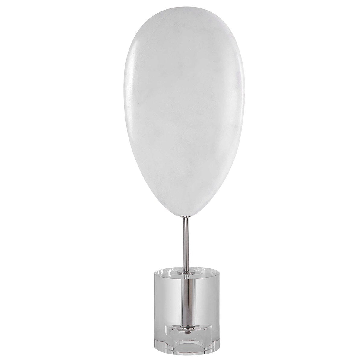 Ellipse Sculpture - White