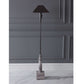 Telescope Floor Lamp - Gray Travertine/bronze