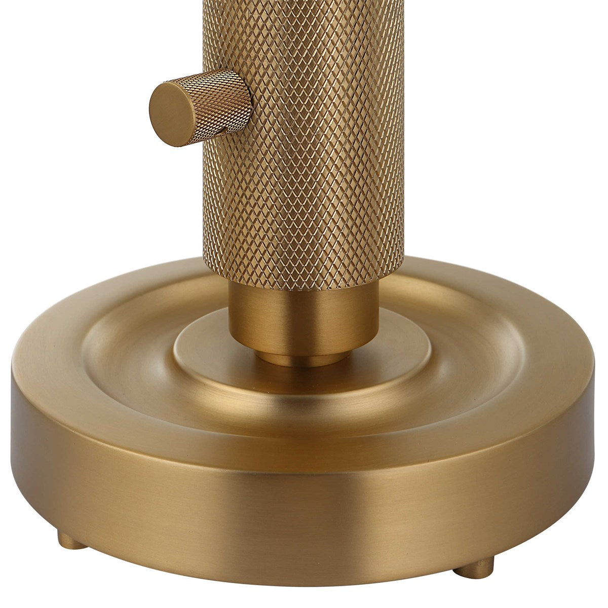 Knurl Mini Lamp - Brass