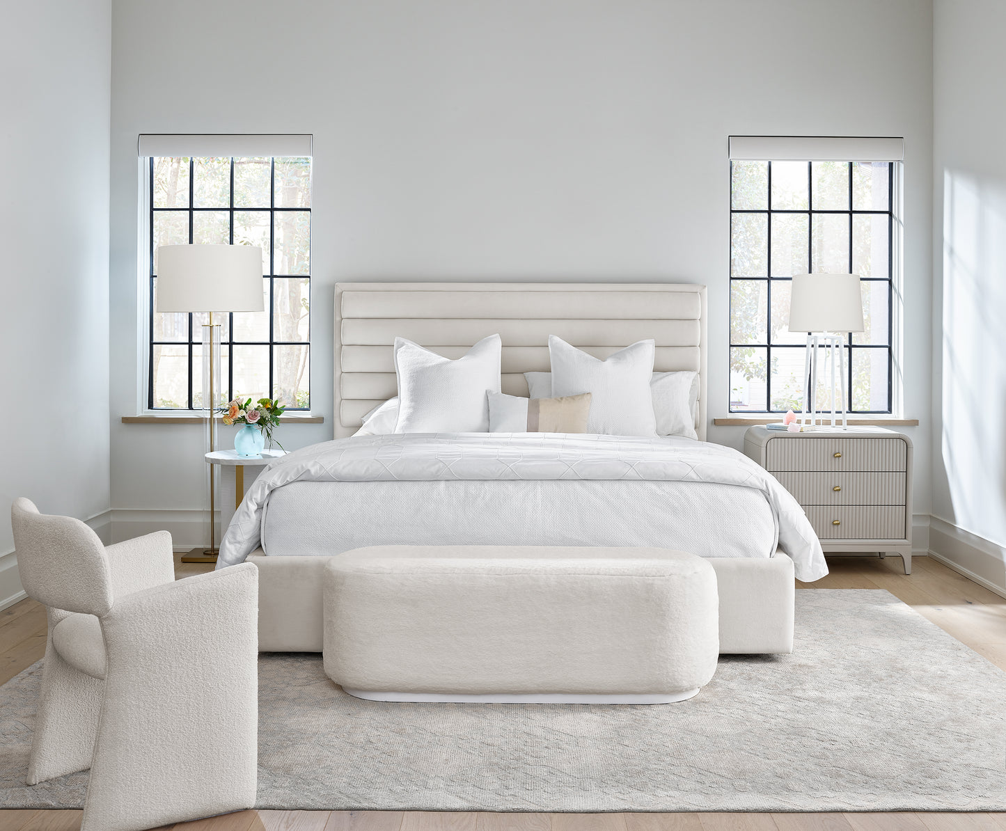 Tranquility Upholstered Queen Bed