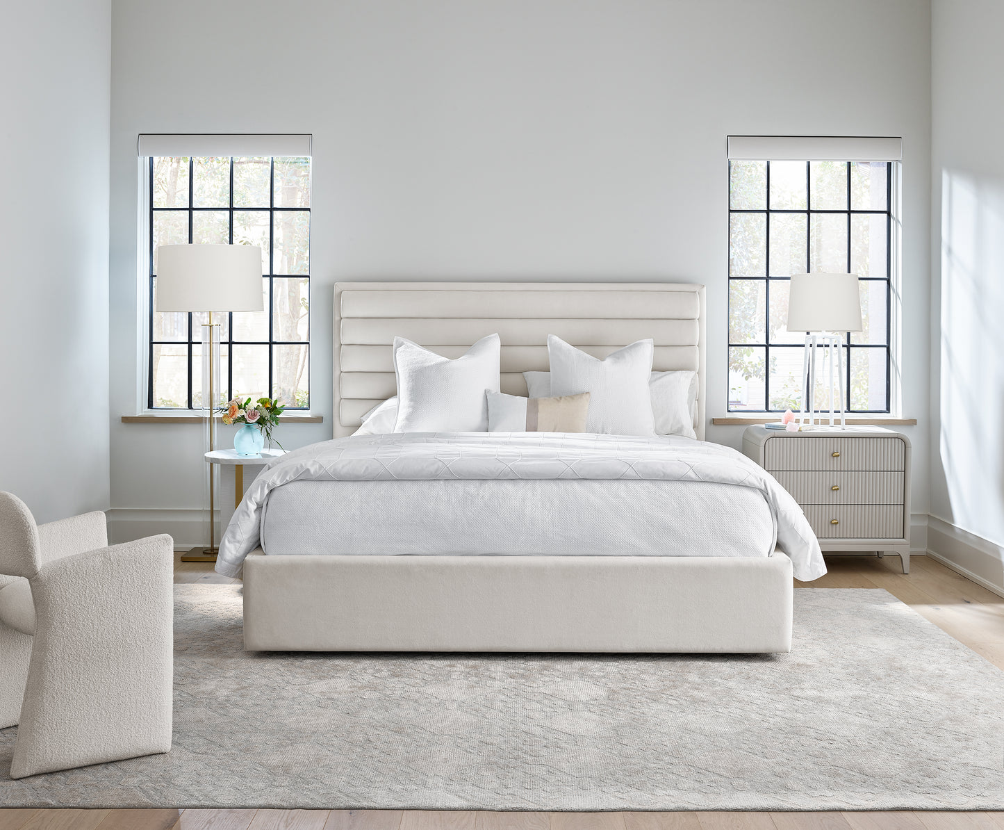 Tranquility Upholstered Queen Bed