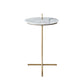 Tranquility Accent Table - Carrara Stone