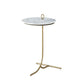 Tranquility Accent Table - Carrara Stone