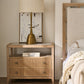 Carmen Two-Drawer Nightstand, Skylark