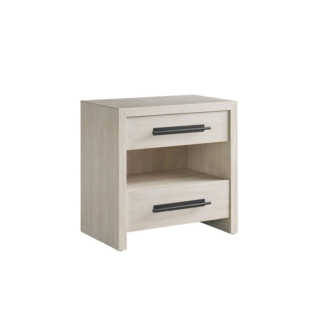 River Rock Two Drawer Nightstand