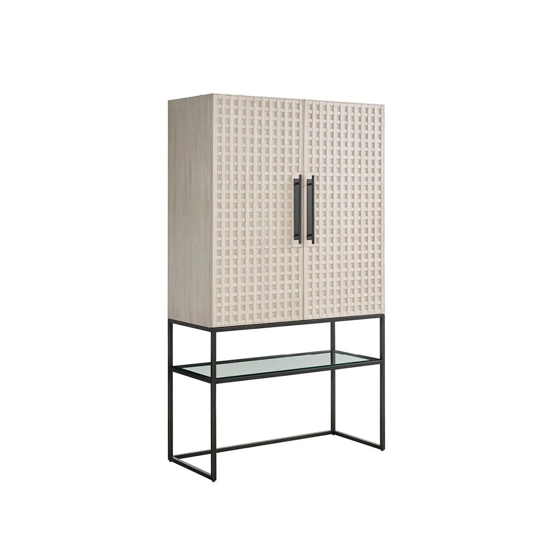 River Rock Bar Cabinet