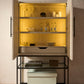 River Rock Bar Cabinet