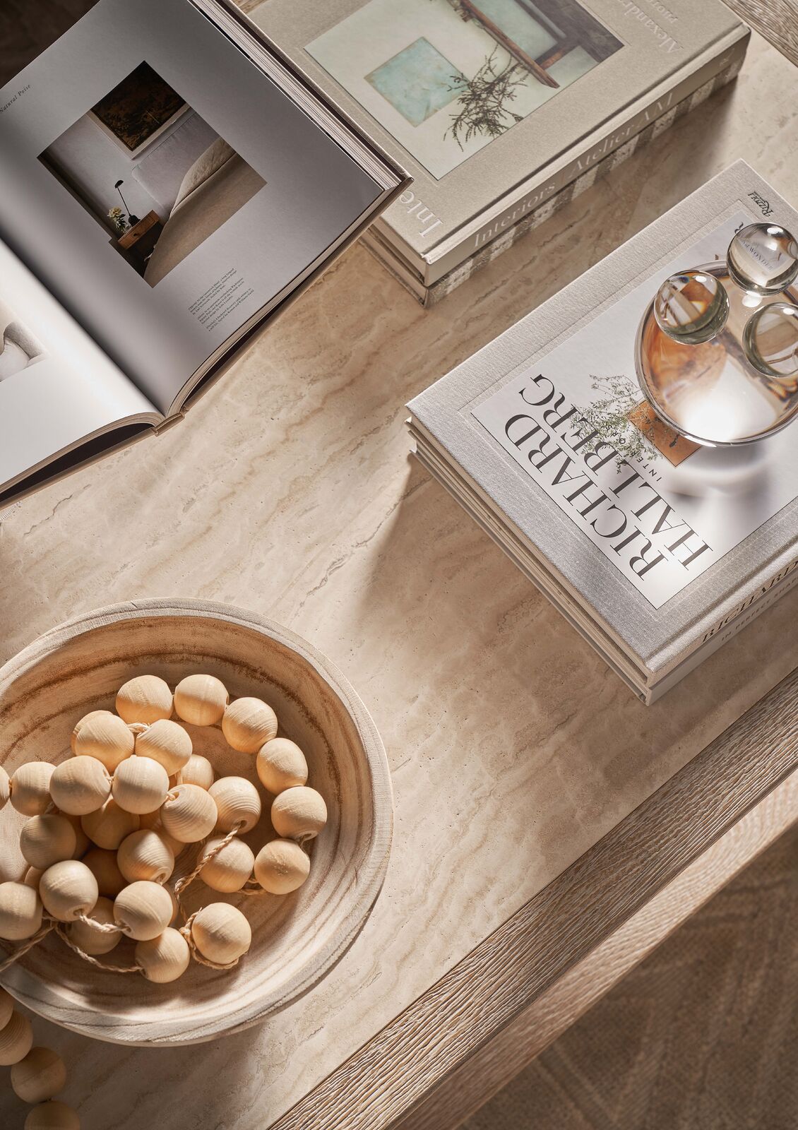 Desert and Stone Cocktail Table