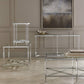 Celine Metal Rectangular Cocktail Table