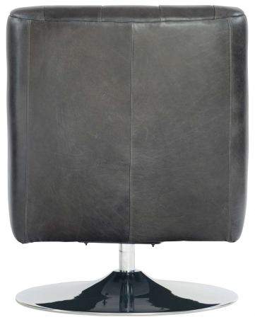 Finn Leather Swivel Chair