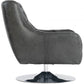 Finn Leather Swivel Chair