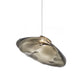 Pebble Hanging Pendant Light - Gold