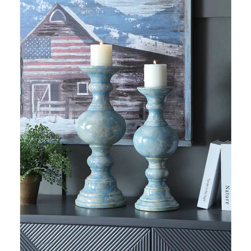 Barrett Candle Holder Set Of 2