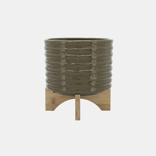 Zeleny Planter With Stand