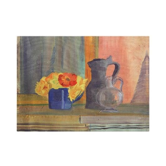 Canvas Wall Decor with Vintage Reproduction Of Still Life