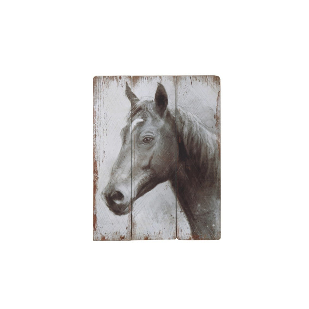 Chad Mdf Wall Decor with Horse