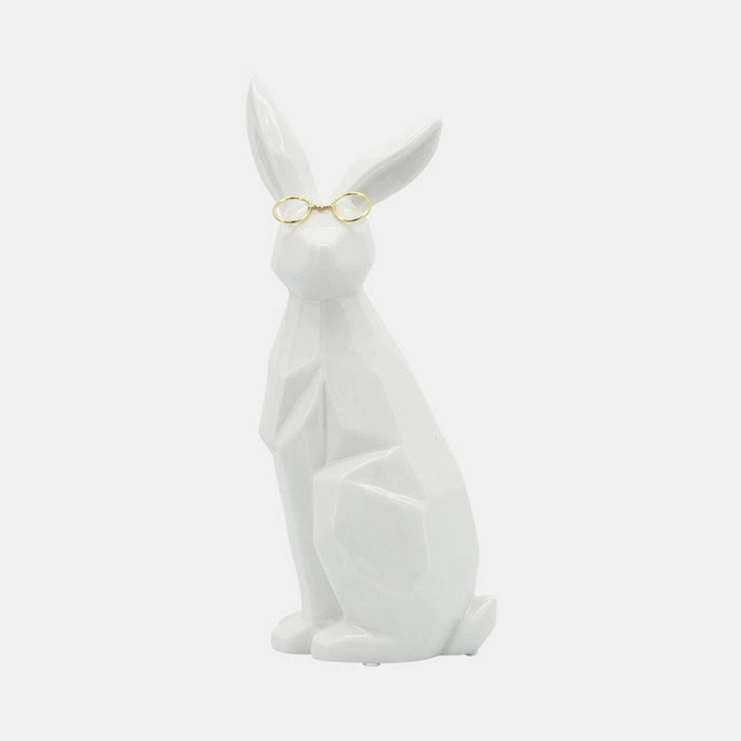 Coello 11" Bunny With Glass