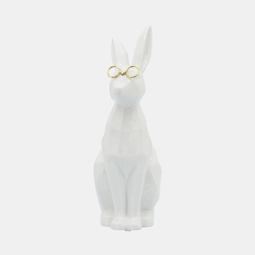 Coella 9" Bunny With Glass