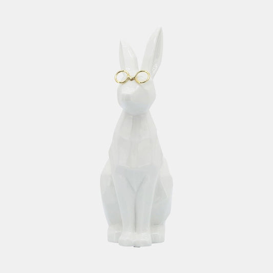Coella 9" Bunny With Glass