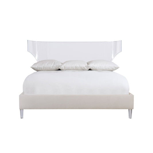 Estella Acrylic King Upholstered Bed