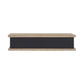 Large Wood Wall Shelf with Chalkboard Front (Hangs or Sits)