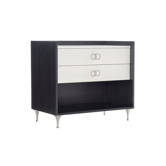 Silhouette Nightstand with 2 Drawers
