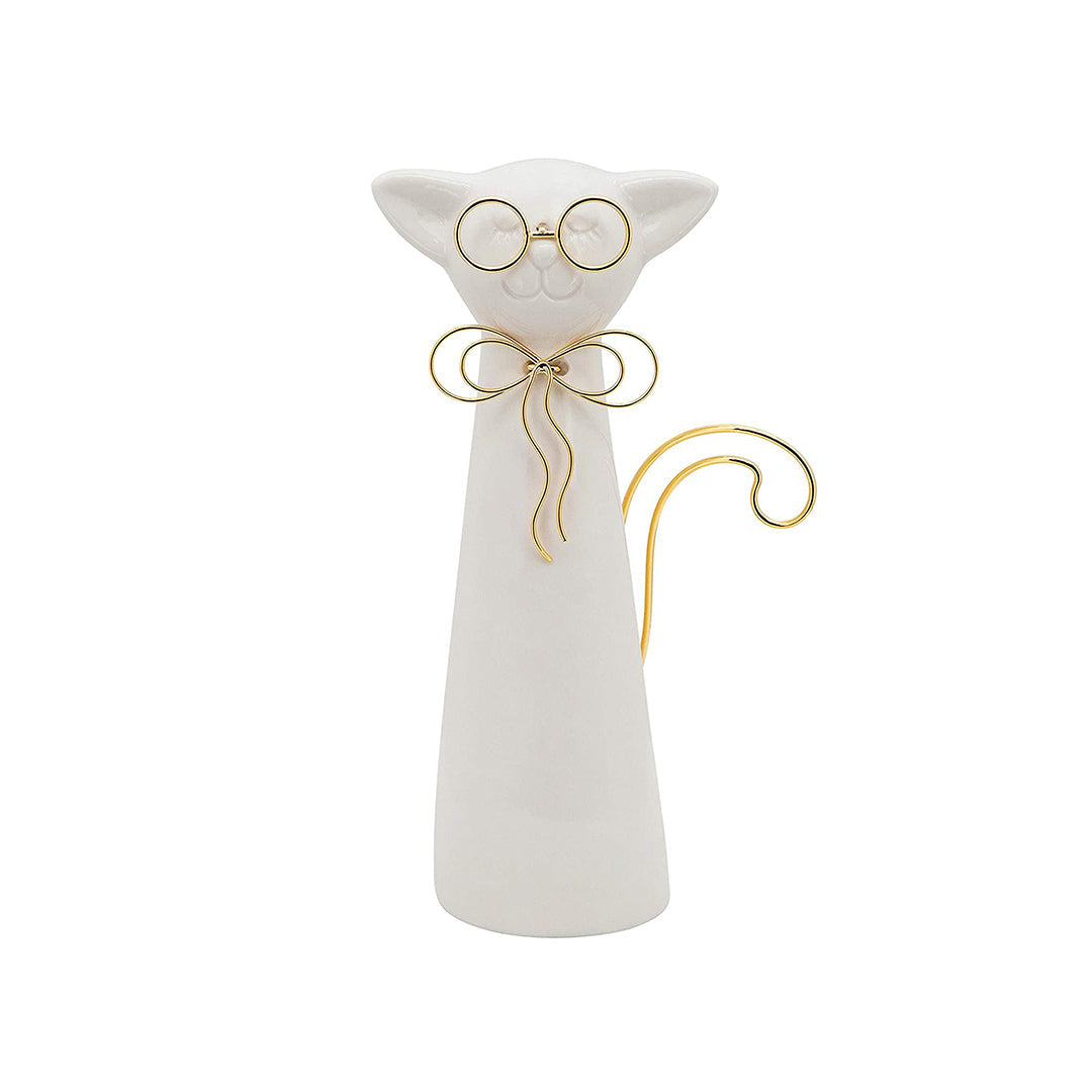 Mathilde 7" Cat with Glasses