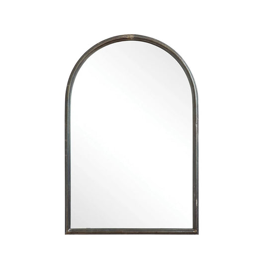 Mirror with Metal Trim