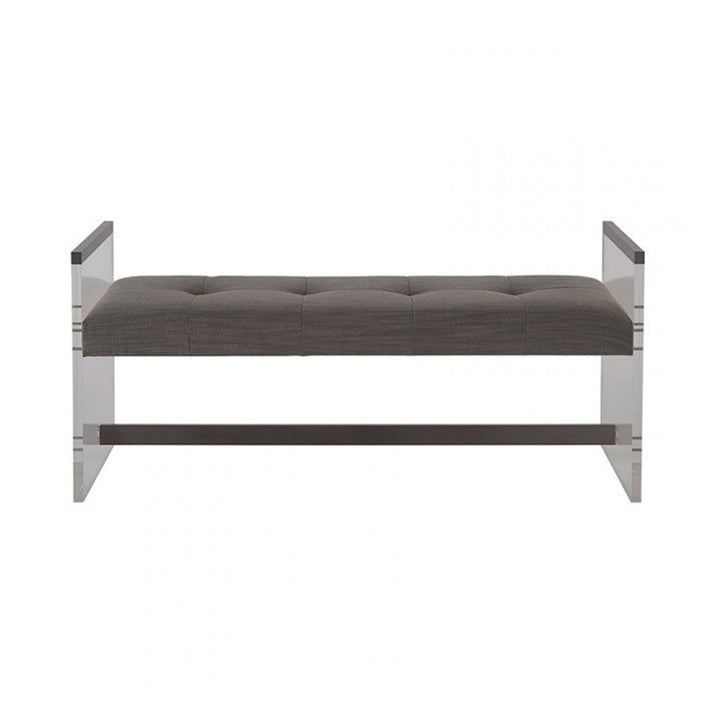 Modern Siltstone Bed End Bench Home Mavericks Inc Bernhardt Mav